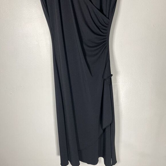 Forth & Towne Prize XS Short Sleeve little Black Dress v-neck extra small - Picture 11 of 11